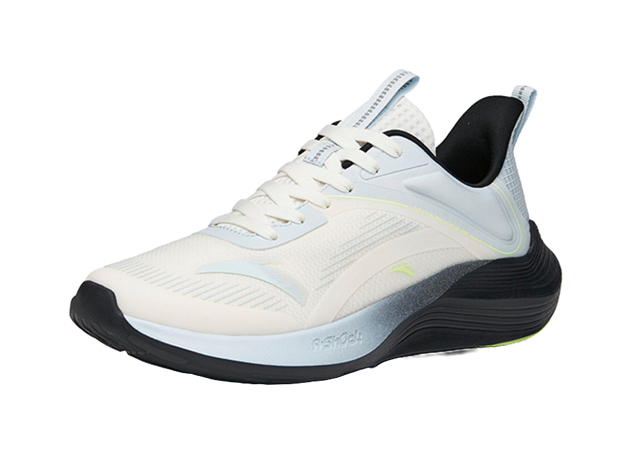 Anta DuCi1 Slip Resistant, Abrasion Resistant, Breathable Low top Running Shoes Men's White Blue 