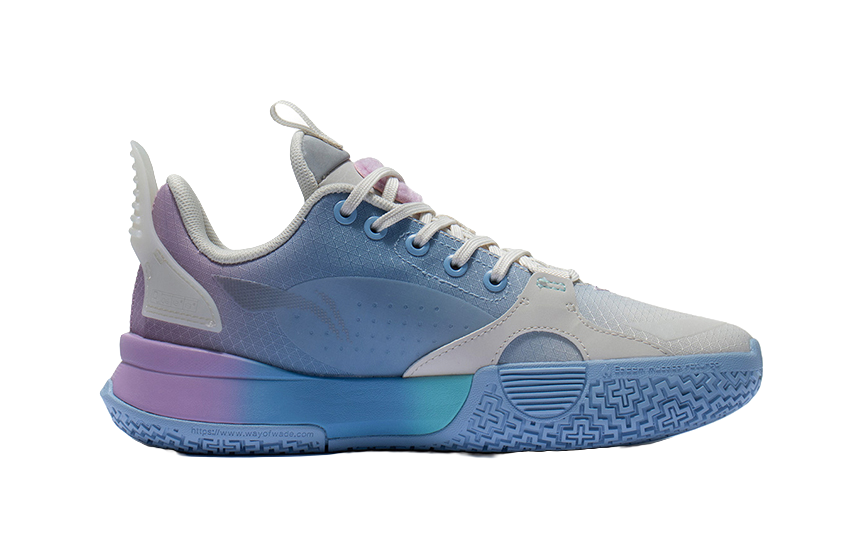 Li Ning YOUNG Low top Childrens Basketball Shoes Blue  VJSNEAKER