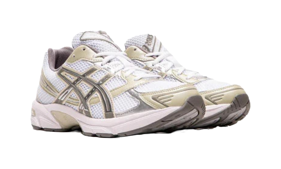 ASICS Gel 1130 White Dried Leaf Green Womens  vjsneaker.com