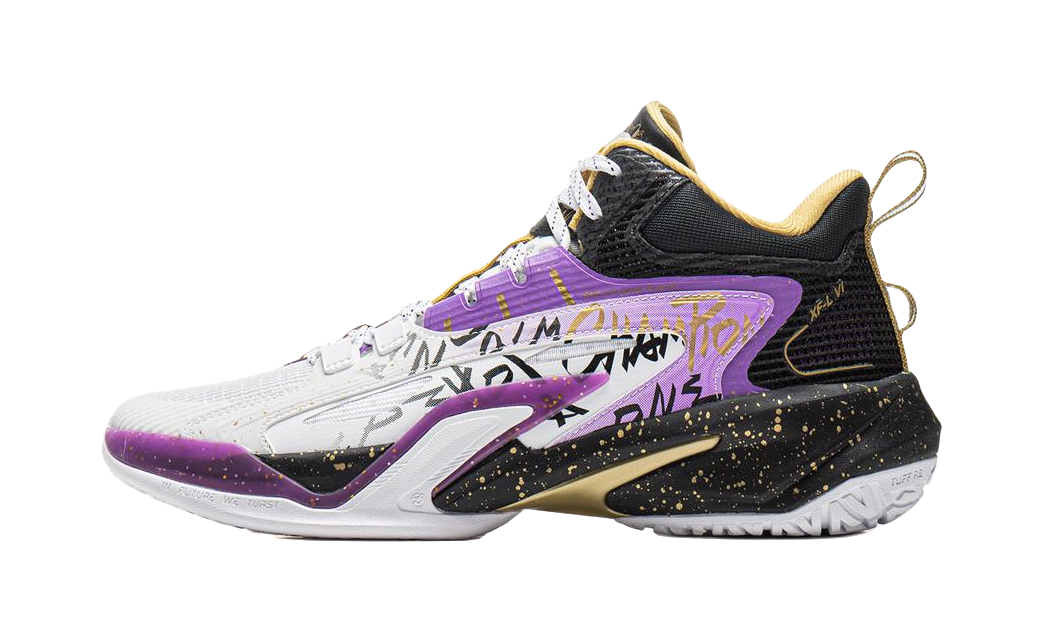 Li Ning YOUNG Basketball Slip Resistant, Abrasion Resistant, Rebound Support Low top Childrens Basketball Shoes  VJSNEAKER