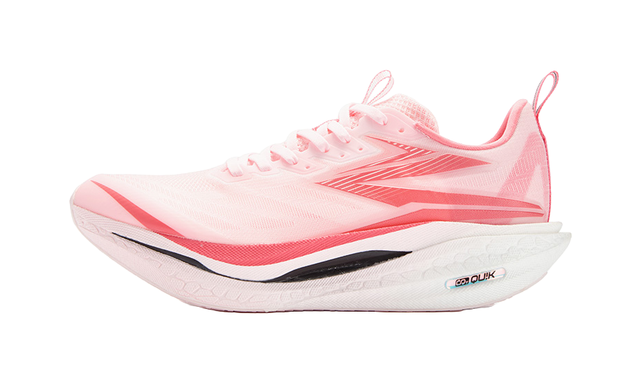 361° Flame 4 ET Cushioning Abrasion Resistant Breathable Low top Running Shoes Unisex Neon Light Coral  vjsneaker.com