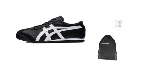 Onitsuka Tiger Mexico 66 Black White  VJSNEAKER