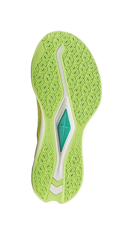 LINING YOUNG Red Hare 8 PRO Anti Slip Wear Resistant Low Top Kids' Running Shoes White Yellow 