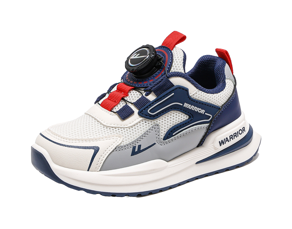 Warrior Slip Resistant Shock Absorbers With Abrasion Resistant Properties Low top Kids' Running Shoes Kids 