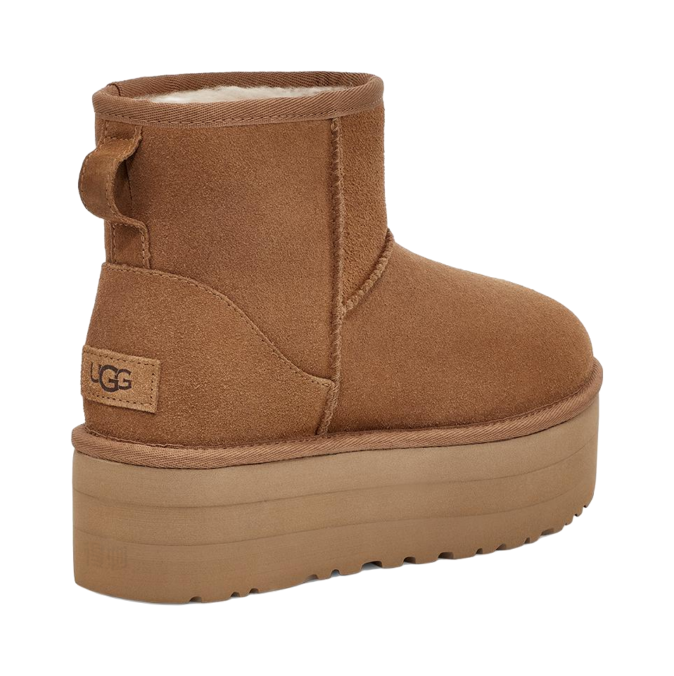 UGG Classic Mini Platform Chestnut Womens  vjsneaker.com