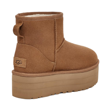 UGG Classic Mini Platform Chestnut Womens  vjsneaker.com
