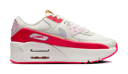 Nike Air Max 90 LV9 Sail Siren Red Womens  vjsneaker.com