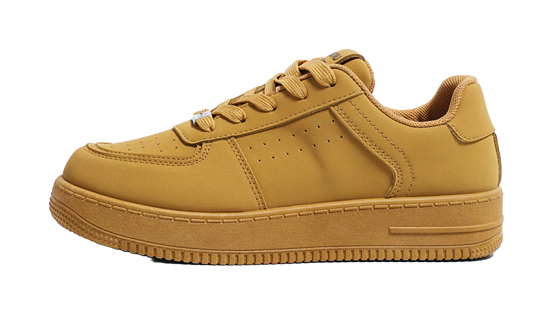 HUANQIU Slip Resistant, Abrasion Resistant, Lightweight, Breathable, Height Increasing Low top Skateboard Shoes Unisex  vjsneaker.com