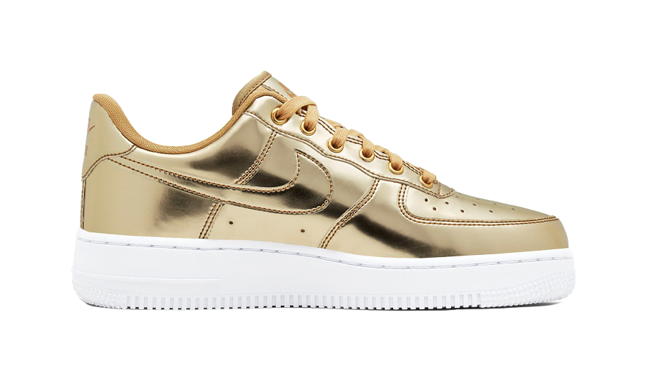 Nike Air Force 1 Low Metallic Gold Womens  vjsneaker.com