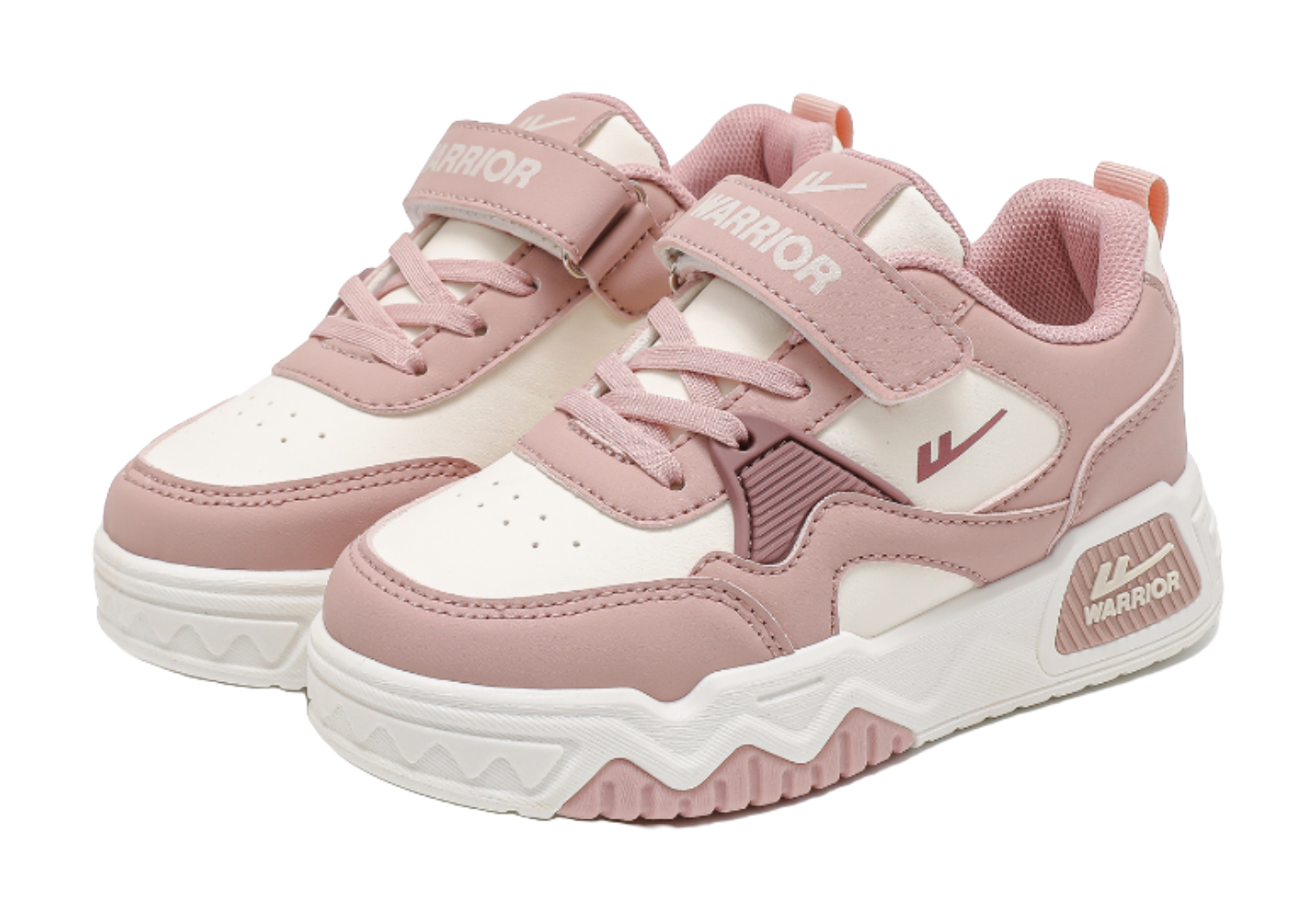 Warrior Boys Athletic Shoes Breathable Lightweight Cushioning Low top Girl Skateboard Shoes Kids  VJSNEAKER