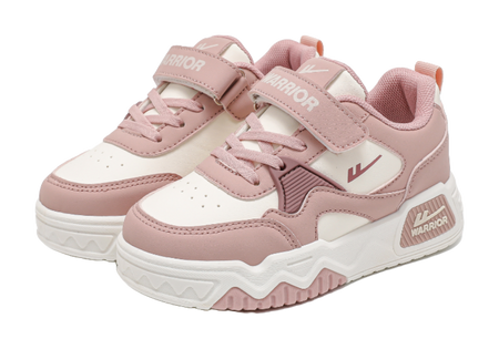 Warrior Boys Athletic Shoes Breathable Lightweight Cushioning Low top Girl Skateboard Shoes Kids  VJSNEAKER