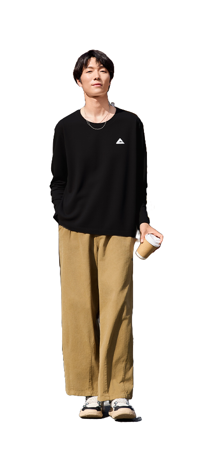 Peak RIGHT series long sleeved T-shirt  vjsneaker.com