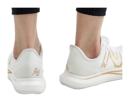 FuelCell Rebel Wmns New Balance v3 White Gold Metallic Womens  vjsneaker.com