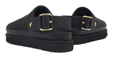 UGG Goldenstar Clog Casual Single Shoes Womens Black  vjsneaker.com
