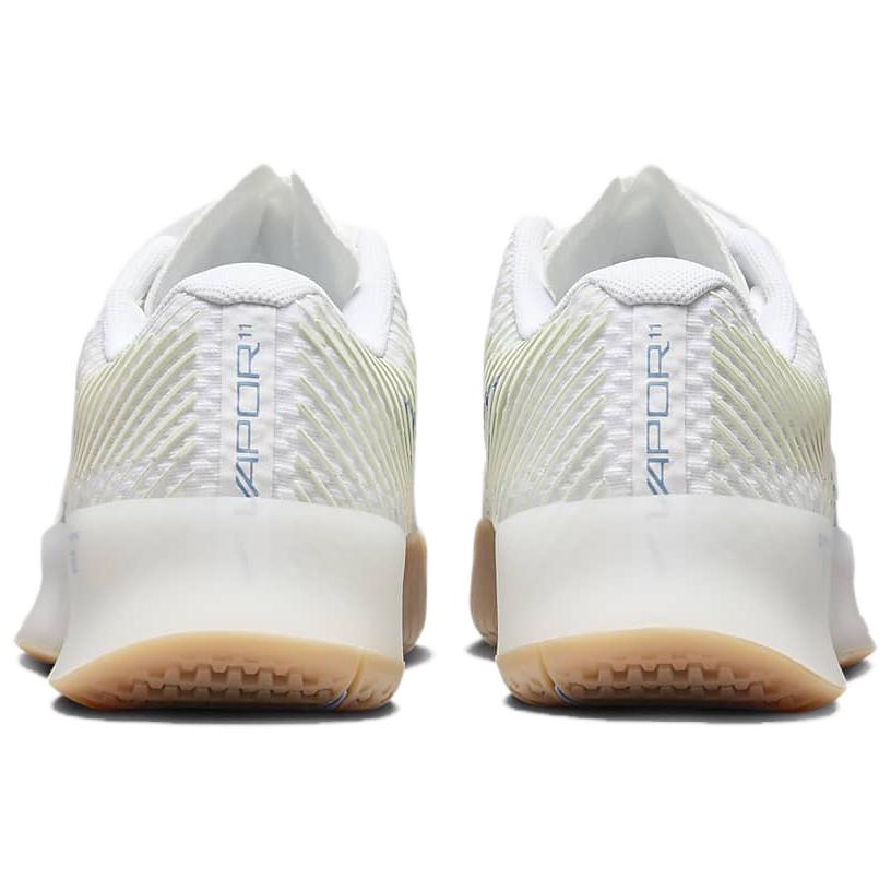 Nike Court Air Zoom Vapor 11 White Light Blue Womens  vjsneaker.com