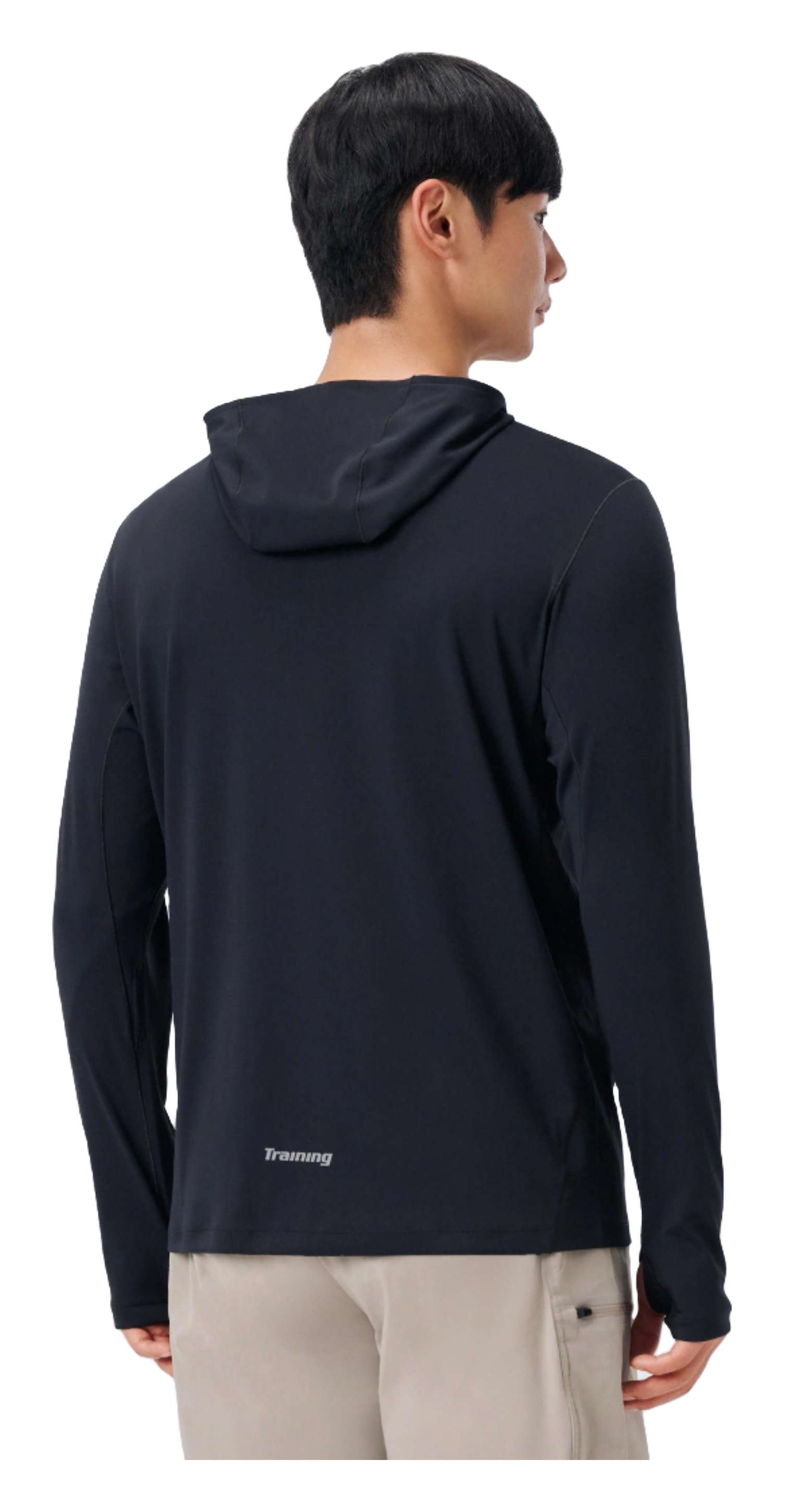 Boxi and PELLIOT City Outdoor Fast Drying Breathable Comfortable Antibacterial Running Fitness Clothing Sweat Absorbing and Moisture wicking Sports Top Bottom Versatile Long Sleeve Sweatshirt T-shirt for Men's Daily Commuting  vjsneaker.com