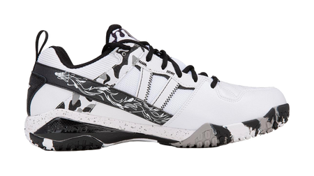 Li-Ning Invincible ACE "White Black" AYZW007-3 - Badminton Shoe Unisex White