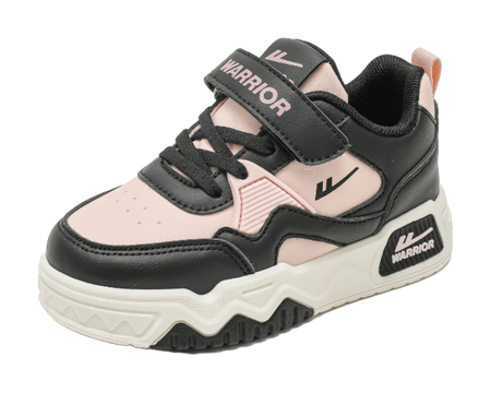 Warrior Boys Athletic Shoes Breathable Lightweight Cushioning Low top Girl Skateboard Shoes Kids  VJSNEAKER