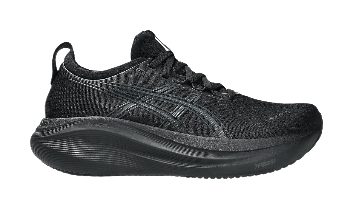 ASICS Abrasion Resistant Low top FF BLASTECO/AHAR/HYBRID ASICSGRIP Technology Running Shoes Womens Black Gray  vjsneaker.com
