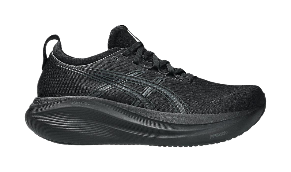 ASICS Abrasion Resistant Low top FF BLASTECO/AHAR/HYBRID ASICSGRIP Technology Running Shoes Womens Black Gray  vjsneaker.com
