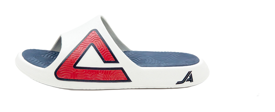 PEAK Taichi Slippers Slide Slippers Unisex Beige White Navy Blue