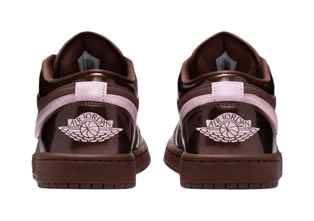 Jordan Air Jordan 1 Low top Vintage Basketball Shoes Womens Brown  vjsneaker.com