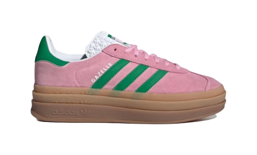 Adidas Wmns Gazelle Bold True Pink Green Womens  vjsneaker.com