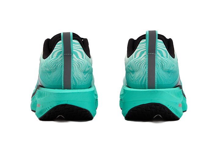 361° Flame 3 ET Shock Absorbers Slip Resistant Abrasion Resistant Breathable Low top Running Shoes Unisex Glass Blue 