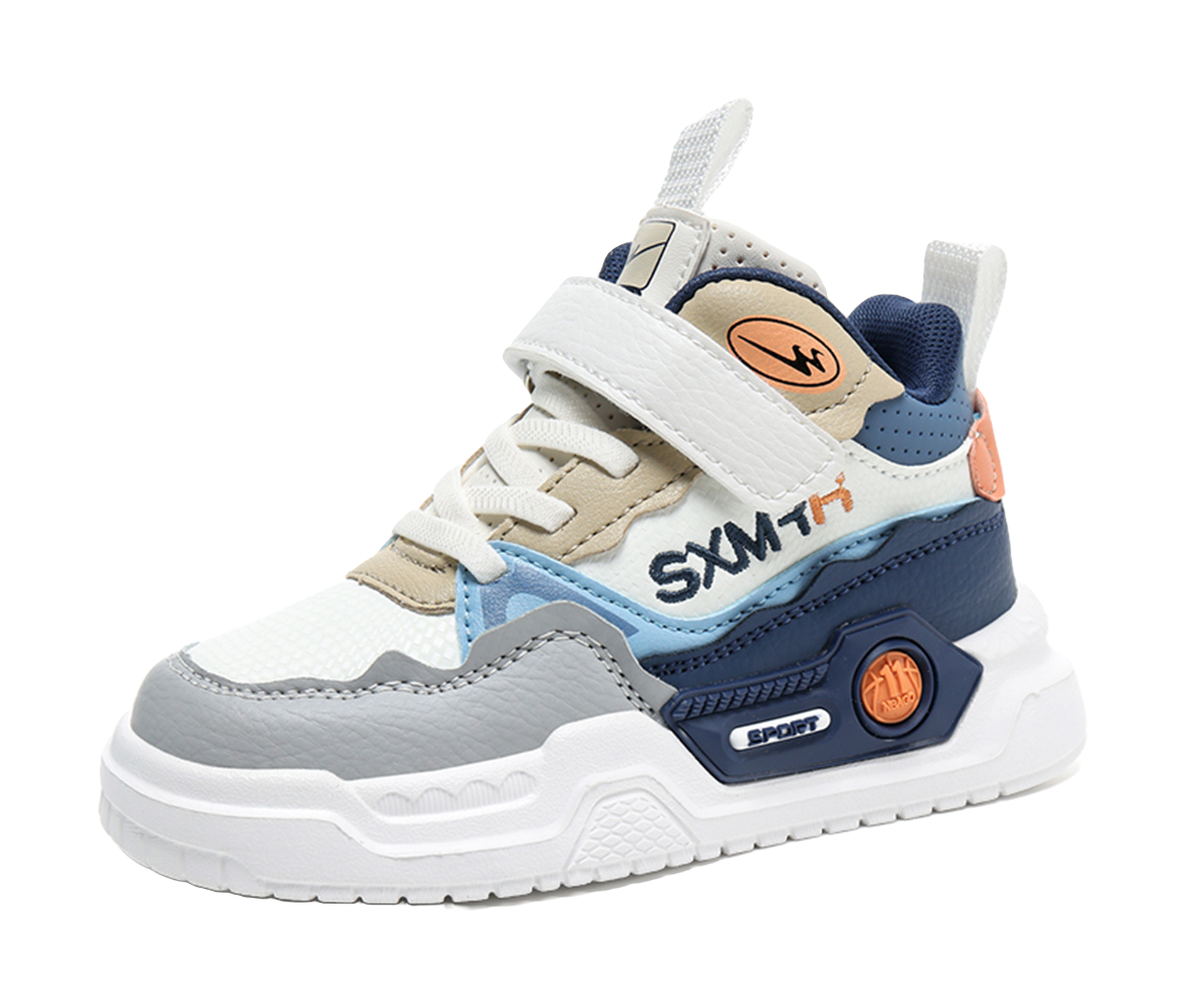 Binary Slip Resistant, Abrasion Resistant, Rebound, Lightweight Cushioning Casual Shoes Kids  VJSNEAKER