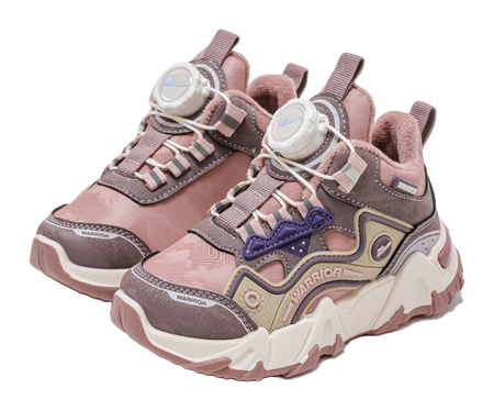 Warrior Synthetic Leather Slip Resistant Lightweight Cushioning Thermal Low top Kids Lifestyle Shoes Kids  VJSNEAKER