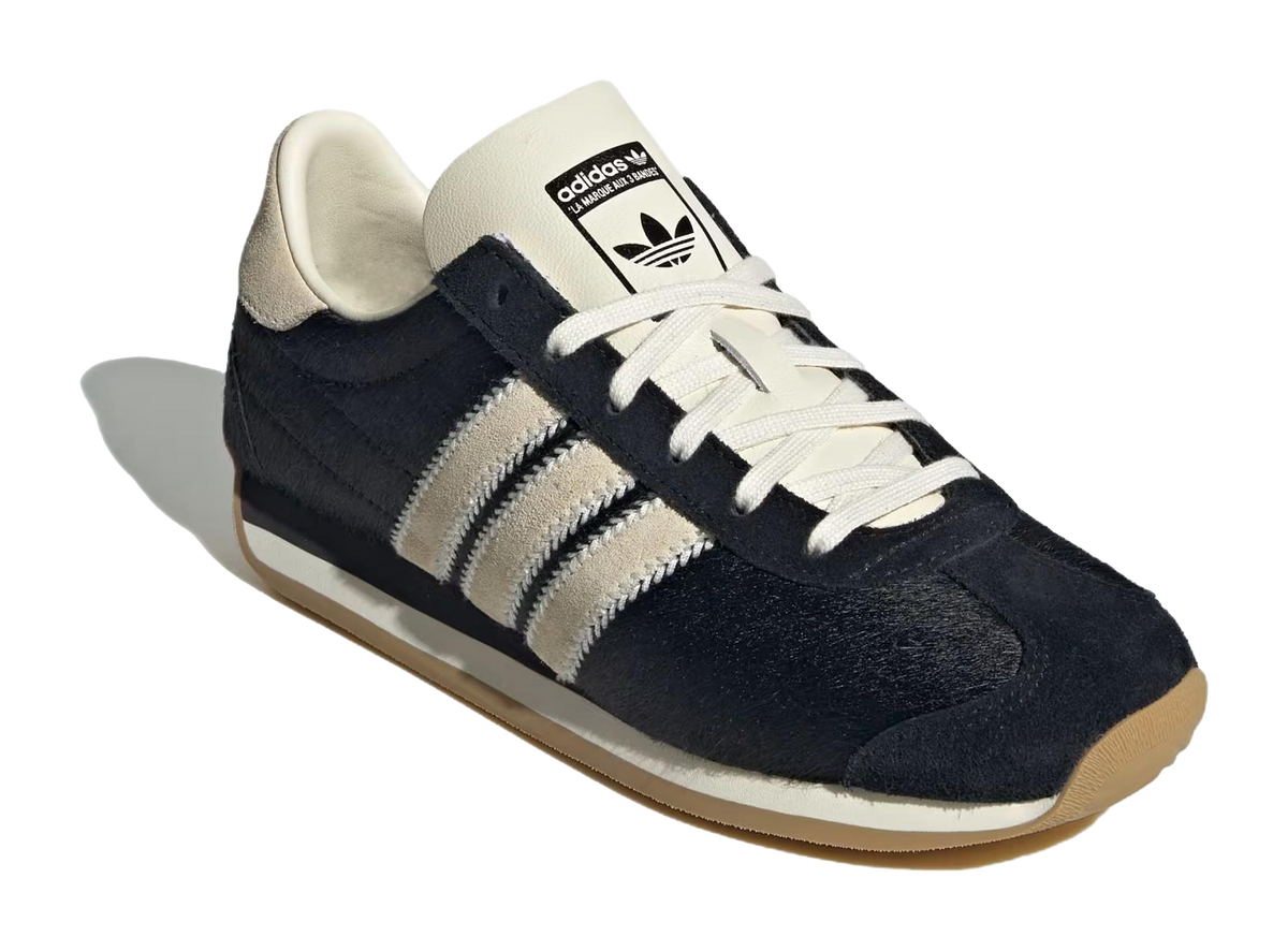 Adidas Wmns Country Og Black Pony Hair Womens  vjsneaker.com