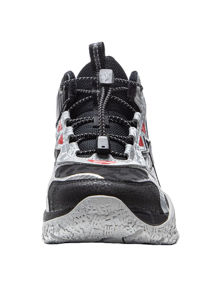 Li Ning Children's Peak V2 Velvet Shoes Autumn and Winter Mid to Large Children's Youth Cotton Shoes Anti slip Sports Shoes Children's Outdoor Shoes  VJSNEAKER