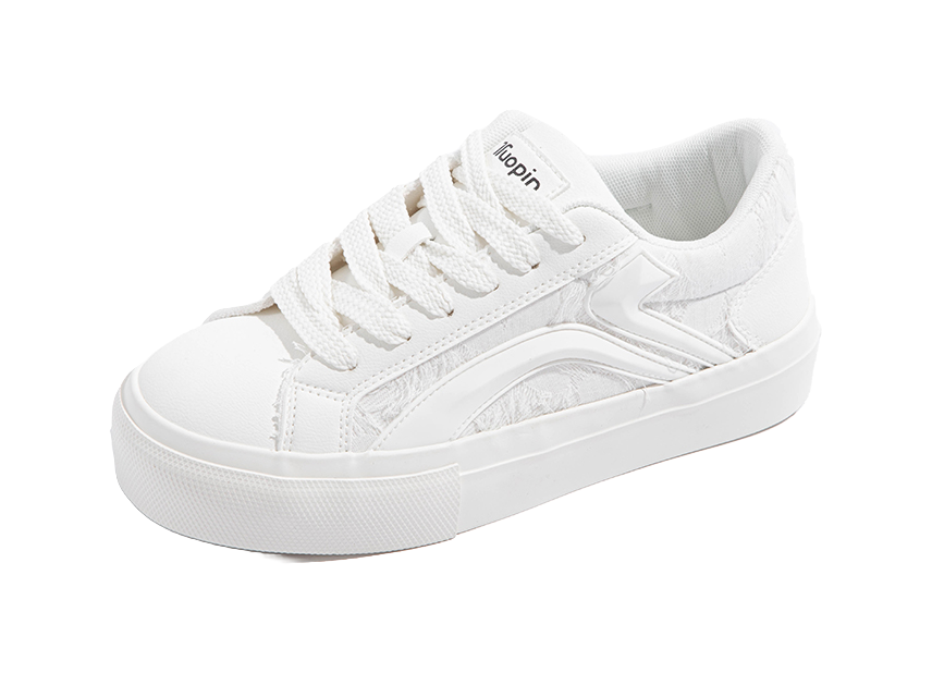 TUOPIN Pie Shoes Anti Slip And Wear Resistant Height Increasing Low top Skateboard Shoes Women's 