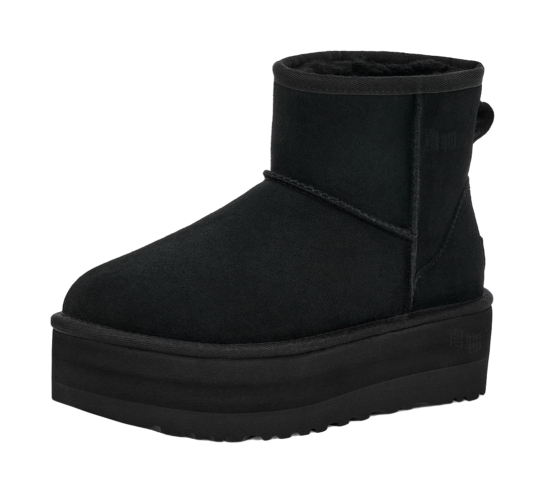 UGG Classic Mini Platform Black Womens  vjsneaker.com
