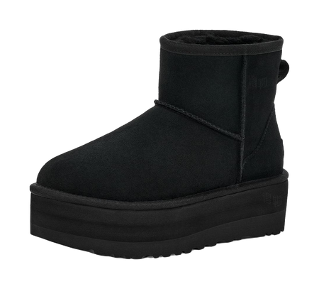 UGG Classic Mini Platform Black Womens  vjsneaker.com