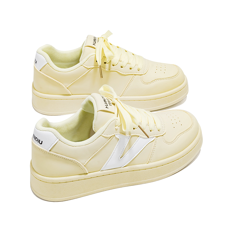 HUANQIU Anti Slip And Wear Resistant Lightweight Low Top Skateboard Shoes Women's 