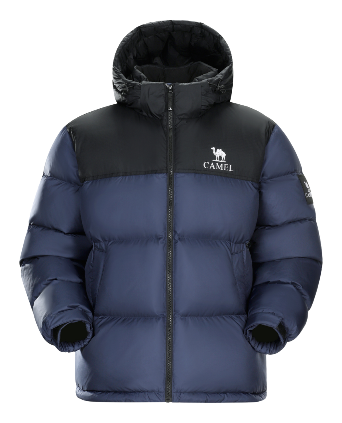 CAMEL Warm Fleece Collection Down Jacket Unisex  vjsneaker.com