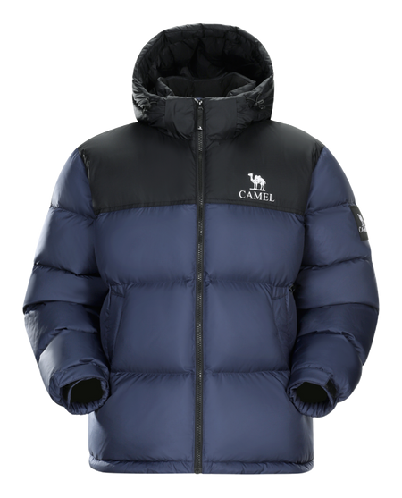 CAMEL Warm Fleece Collection Down Jacket Unisex  vjsneaker.com