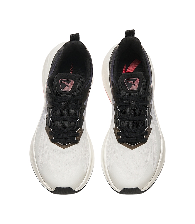 Anta Stinger 5 Shock Absorbers Slip Resistant Abrasion Resistant Low top Casual Running Shoes Men's White Black 