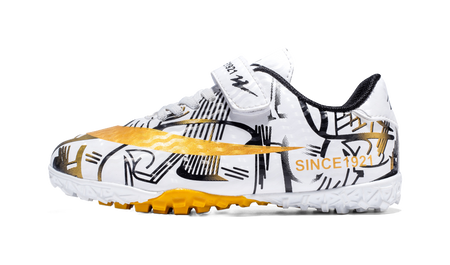 Binary Slip Resistant Anti Kick Lightweight Cushioning Low top Kids Soccer Shoes Kids  VJSNEAKER