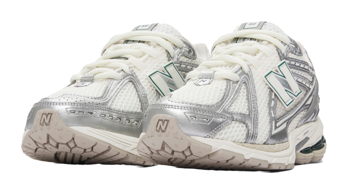 New Balance 1906R Silver Metallic Cream  vjsneaker.com