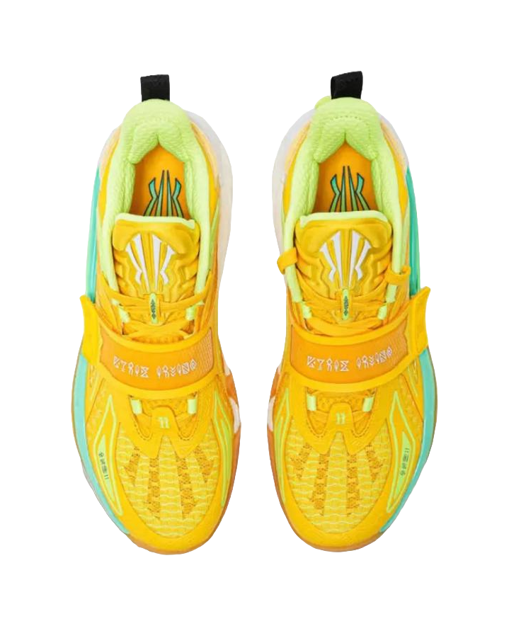 Anta KAI 1 "Playoffs Energy" 8124B1102S-1 - Kyrie Irving Basketball Shoe Unisex Neon Yellow Teal