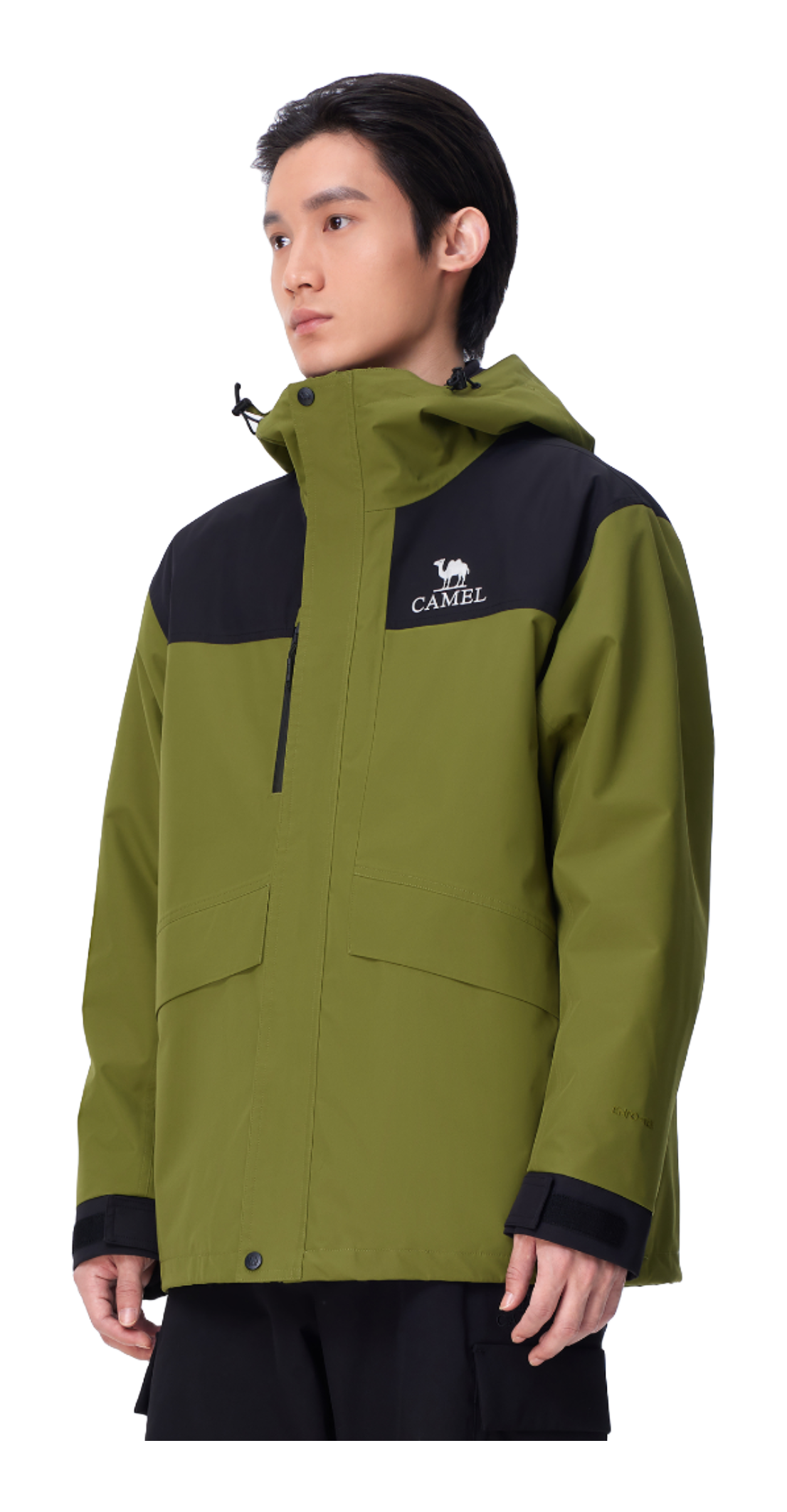 CAMEL All weather Windbreaker Jacket Mens  vjsneaker.com