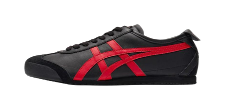 Onitsuka Tiger Mexico 66 Black Classic Red  vjsneaker.com