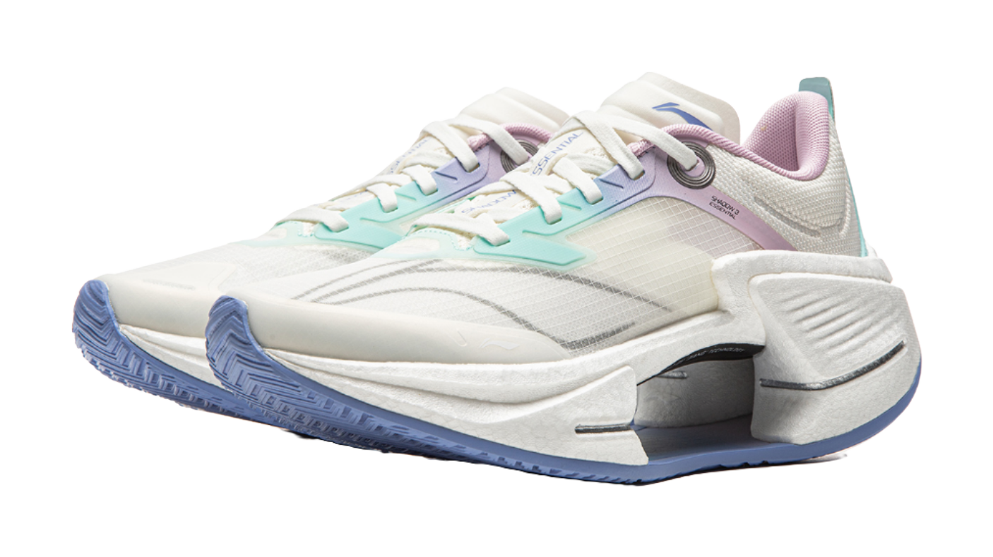 Li Ning Shadow 3 Essential Cushioning Abrasion Resistant Breathable Slip Resistant Low top Running Shoes Womens  VJsneaker