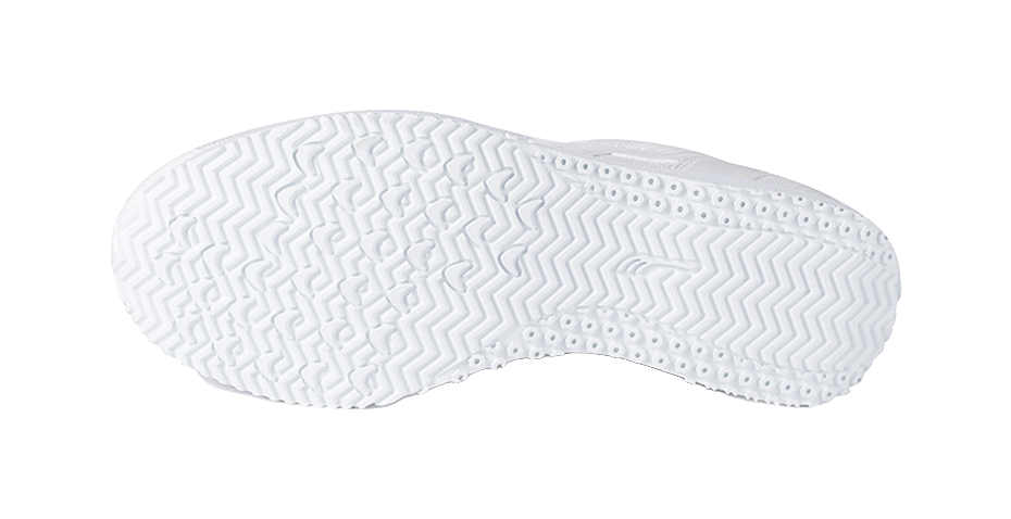 DO WIN Shock Absorbers Slip Resistant Abrasion Resistant Breathable Low top Running Shoes Unisex White 