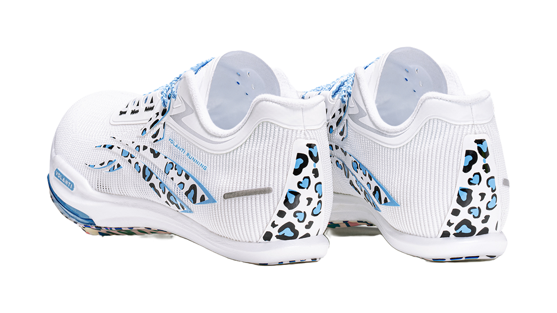 Volanti Rocket Cushion Running Shoes Unisex Mid top Blue 