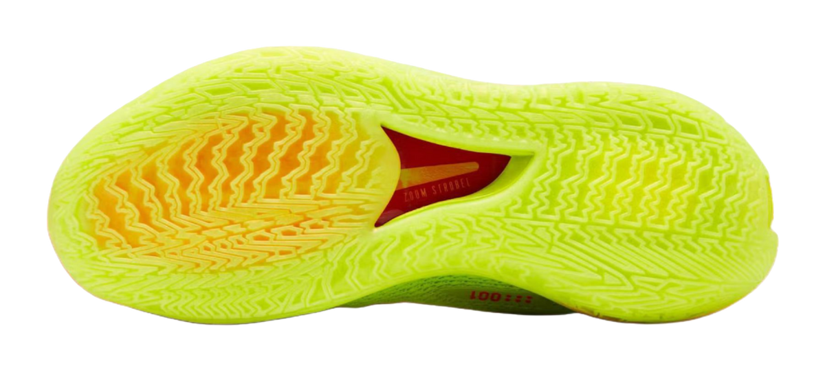 Nike Air Zoom G.T. Cut 1 Breathable Basketball Shoes Unisex Yellow Red  vjsneaker.com