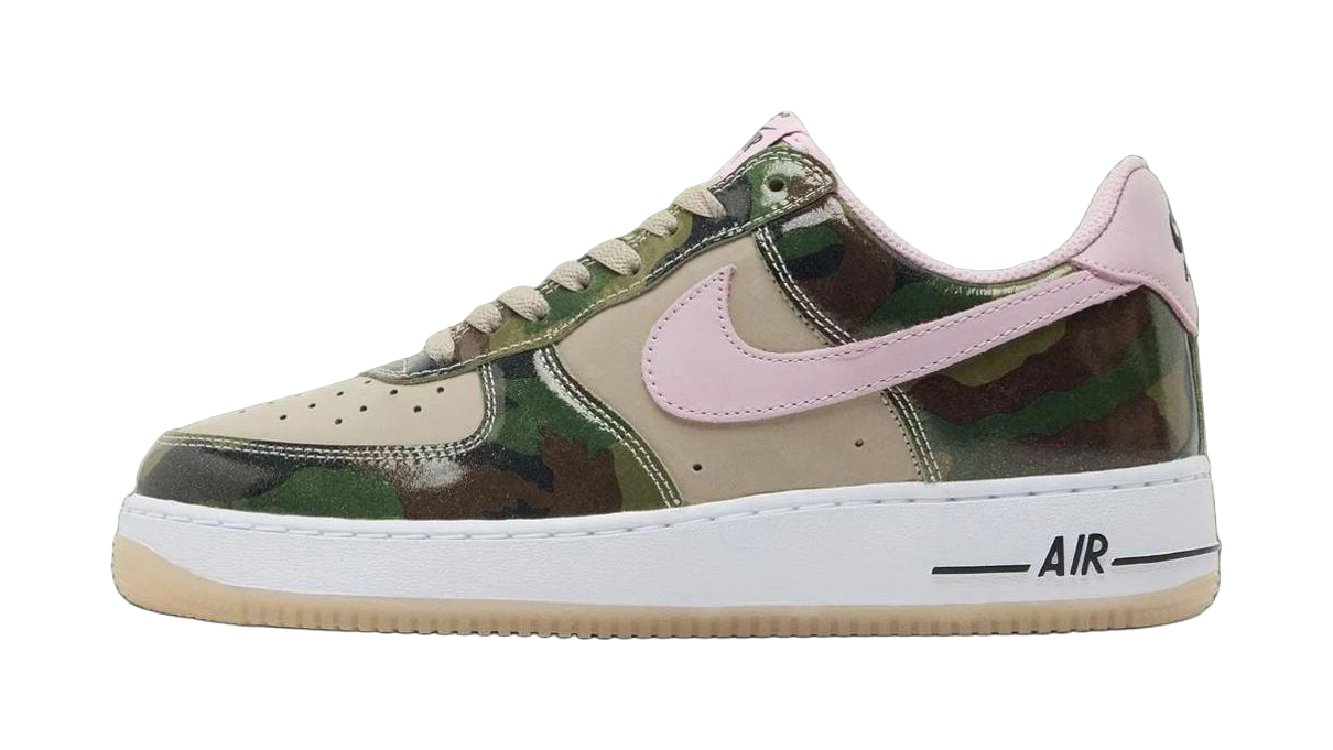 Nike Air Force 1 Abrasion Resistant Low top Skateboard Shoes Mens Brown Green Pink  VJSNEAKER