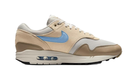 Nike Air Max 1 Essential Light Bone/Psychic Blue  vjsneaker.com
